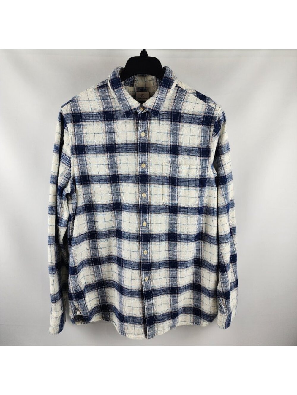 AG Adriano Goldschmied Shirt Mens XL Multi Plaid L/S Button Up